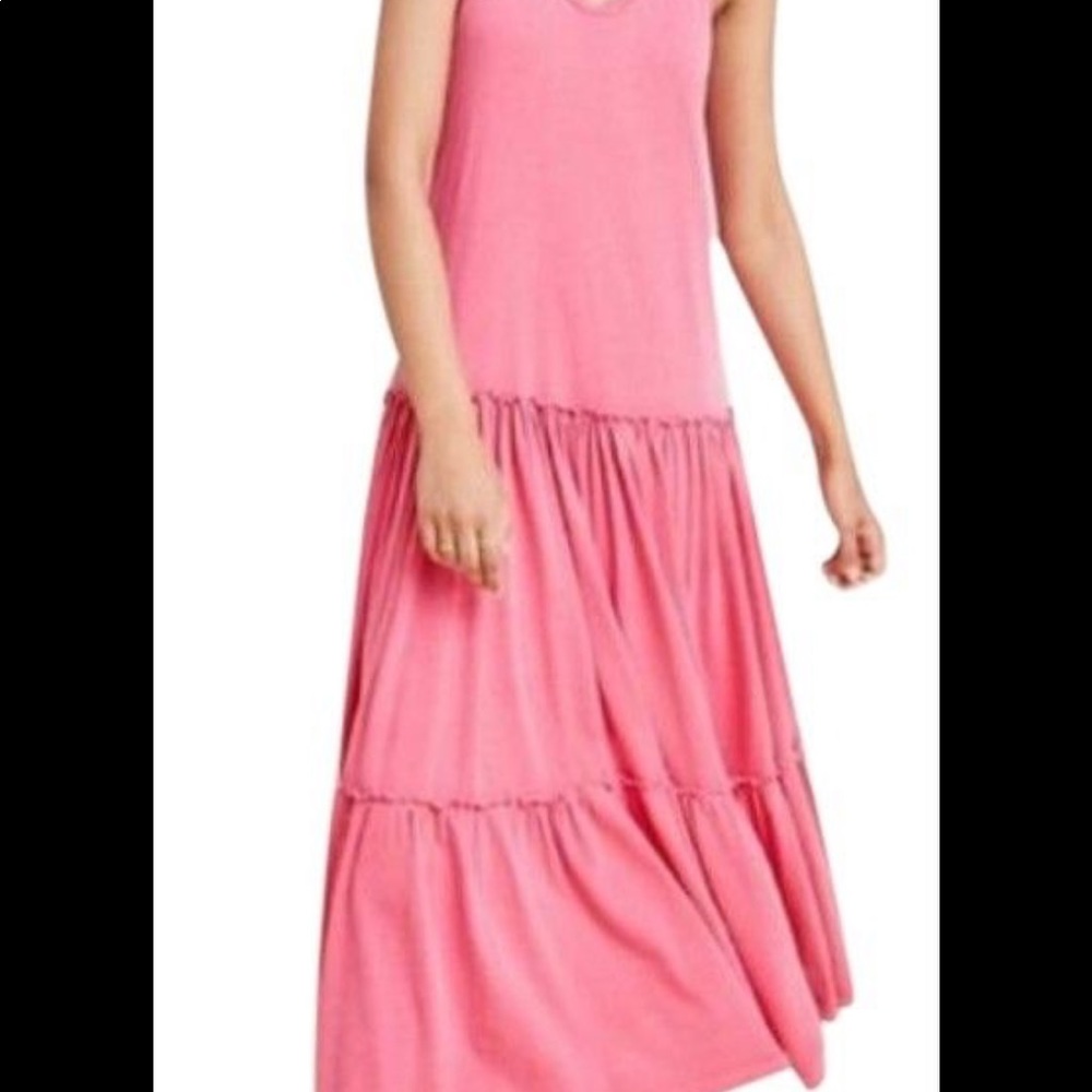 Sundry TIERED RACERBACK MIDI - Picture 2 of 16